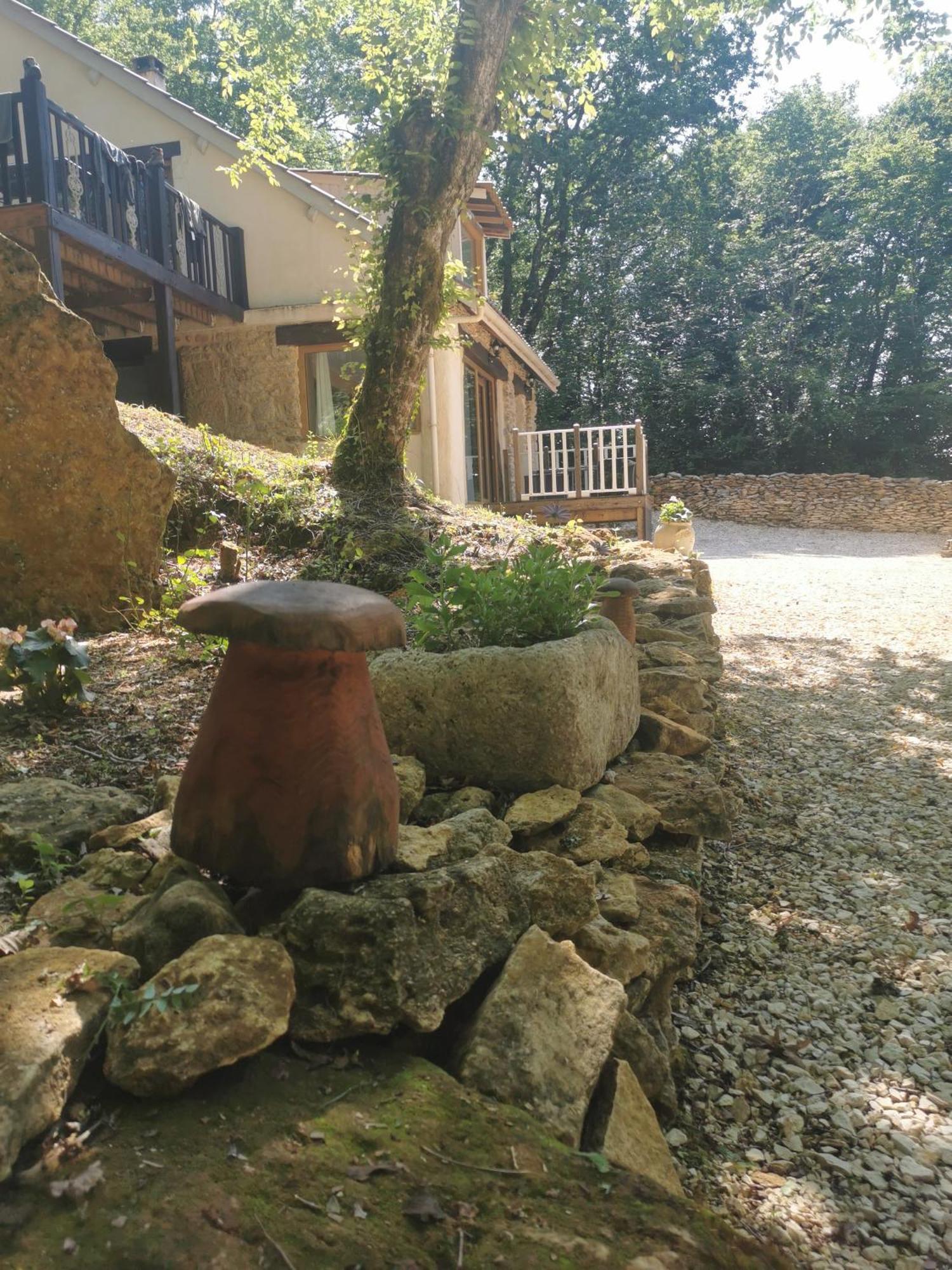 Villa Gite La Borie Du Bois Sarlat à Saint-Andre-d'Allas Extérieur photo